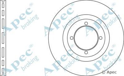 APEC BRAKING dsk2113 -  Тормозной диск
